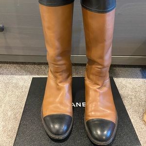 Chanel ridding boots